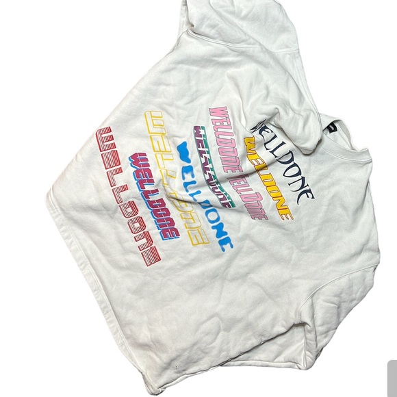 Welldone White Oversized Sweater - Picture 3 of 3